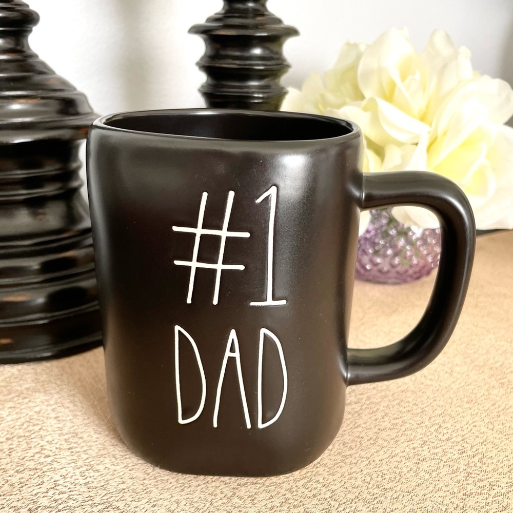 🆕Rae Dunn #1 DAD Ceramic Mug